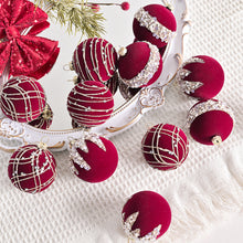 Load image into Gallery viewer, 12PCS 6cm Christmas Ball Ornaments Xmas Tree Hanging Pendants Home Party Decor 2025 New Year Noel Navidad
