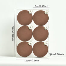Load image into Gallery viewer, 6PCS 6cm Christmas Ball Ornaments Xmas Tree Hanging Pendants Home Party Decor 2025 New Year Noel Navidad
