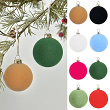 Load image into Gallery viewer, 6PCS 6cm Christmas Ball Ornaments Xmas Tree Hanging Pendants Home Party Decor 2025 New Year Noel Navidad
