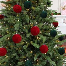 Load image into Gallery viewer, 12PCS 8cm Christmas Ball Ornaments Xmas Tree Hanging Pendants Home Party Decor 2025 New Year Noel Navidad
