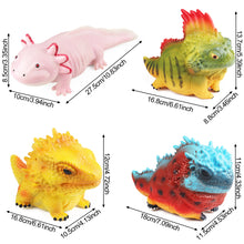 Load image into Gallery viewer, Insect Animal Wild Reptile Model Lizard Crocodiles Action Figures Soft Cute Fun Education Toy Kid Gift
