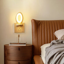 Load image into Gallery viewer, Creative Rotating Remote Control LED Night Light Plug-In Soft Light Eye Protection Sleep Atmosphere Bedroom Bedside Lamp
