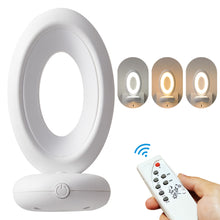 Load image into Gallery viewer, Creative Rotating Remote Control LED Night Light Plug-In Soft Light Eye Protection Sleep Atmosphere Bedroom Bedside Lamp
