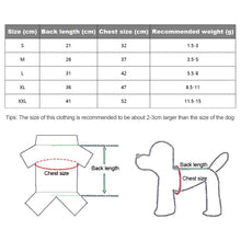 Load image into Gallery viewer, Warm Dog Clothes Puppy Cat Winter Sweater Soft Coat Chinese Style Chihuahua Pet Clothing Jumpsuit for Small Medium Dogs
