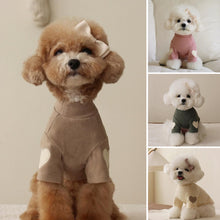 Load image into Gallery viewer, Autumn and Winter Dog Base Shirt Cute Love Bear Teddy Hoodie Dog Cat Pet Love Warm Clothes Designer Dog Clothes
