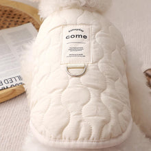 Load image into Gallery viewer, Winter Warm Dog Vest Coat Jacket with D-ring for Small Medium Dogs Puppy Vest Clothes Cotton Pet Jacket Dog Costume
