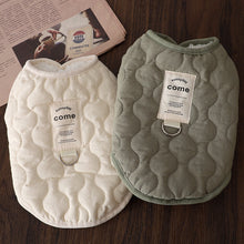 Load image into Gallery viewer, Winter Warm Dog Vest Coat Jacket with D-ring for Small Medium Dogs Puppy Vest Clothes Cotton Pet Jacket Dog Costume
