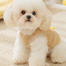 Load image into Gallery viewer, Animal Pattern Dog Clothes Cute Panda Vest Leashable Teddy Winter Clothes Bichon Warm Fleece Pet Clothing XS-XXL

