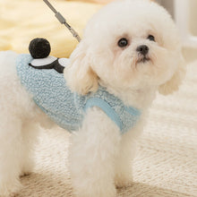 Load image into Gallery viewer, Animal Pattern Dog Clothes Cute Panda Vest Leashable Teddy Winter Clothes Bichon Warm Fleece Pet Clothing XS-XXL
