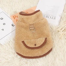 Load image into Gallery viewer, Warm Plush Dog Cat Vest Clothes Winter Dog Jacket for Puppy Kitten Sweater Chihuahua Yorkies Clothing Small Medium Dogs Pet Coat
