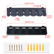 Load image into Gallery viewer, 2Pcs 6-Rod Rack Fishing Rod Holders Vertical Horizontal Pole Holder Wall Mount Modular Fishing Pole For Wall
