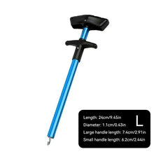 Load image into Gallery viewer, Aluminum Fishing Lure Remover Tube Hook Detacher Fishing Hook Remover Tool Fish Hook Out Extractor T Type
