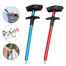 Load image into Gallery viewer, Aluminum Fishing Lure Remover Tube Hook Detacher Fishing Hook Remover Tool Fish Hook Out Extractor T Type
