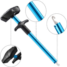 Load image into Gallery viewer, Aluminum Fishing Lure Remover Tube Hook Detacher Fishing Hook Remover Tool Fish Hook Out Extractor T Type
