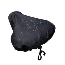 Load image into Gallery viewer, Bike Seat Waterproof Cover Bicycle Saddle Cover Protective Cloth Cushion UV Rain Dust Protector Outdoor Biking Guard Accessories
