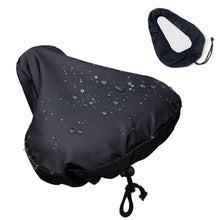 Load image into Gallery viewer, Bike Seat Waterproof Cover Bicycle Saddle Cover Protective Cloth Cushion UV Rain Dust Protector Outdoor Biking Guard Accessories
