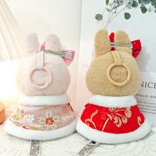 Load image into Gallery viewer, Doll Clothes Outfit Accessories For Labubu V2 V1 Plush Idol Doll's Clothing Red New Year Clothing Cloak Girl Gift
