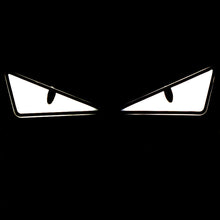 Load image into Gallery viewer, 2Pcs Motorcycle LED Devil'Eyes Lights Demon Eyes Headlight Motorcycle Mini Projector Lens Turn Signal Lamp Car Decoration Lights
