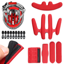 Load image into Gallery viewer, 24Pcs/Set Universal Bicycle Helmet Inner Foam Padding Kits Replacement Sealed Sponge for Motorcycle Cycling Protection Pads
