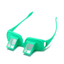 Load image into Gallery viewer, Colorful Lazy Prismatic Periscope Horizontal Glasses Eyeglasses Lazy Reading Glasses Lying Down Bed Reading Watching HD Readers Glasses
