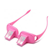 Load image into Gallery viewer, Colorful Lazy Prismatic Periscope Horizontal Glasses Eyeglasses Lazy Reading Glasses Lying Down Bed Reading Watching HD Readers Glasses
