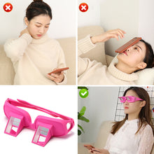 Load image into Gallery viewer, Colorful Lazy Prismatic Periscope Horizontal Glasses Eyeglasses Lazy Reading Glasses Lying Down Bed Reading Watching HD Readers Glasses
