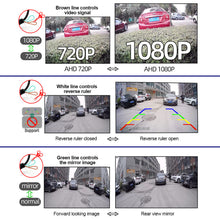 Load image into Gallery viewer, Universal Car Reversing Back Up Camera Waterproof HD Vehicle Rear Front Side View Camera CCD FishEye Lens Night Vision
