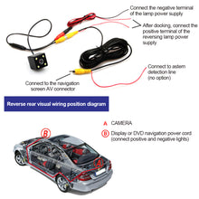 Load image into Gallery viewer, Universal Car Reversing Back Up Camera Waterproof HD Vehicle Rear Front Side View Camera CCD FishEye Lens Night Vision
