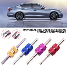 Load image into Gallery viewer, Universal Car Tire Valve Core Stems Remover Screwdriver Auto Truck Bicycle Wheel Repair Tool Dual Use Car Tire Remover Tool
