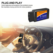 Load image into Gallery viewer, OBD2 ELM327 V1.5 Bluetooth Scanner Car Diagnostic Detector Code Reader Tool OBD 2 for IOS Android Auto Scan Repair Tools
