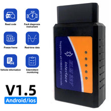 Load image into Gallery viewer, OBD2 ELM327 V1.5 Bluetooth Scanner Car Diagnostic Detector Code Reader Tool OBD 2 for IOS Android Auto Scan Repair Tools
