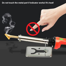 Load image into Gallery viewer, 50W/100W 220V Car Bumper Repair Soldering Iron Tool Adjustable Temperature Welding Rework Station Soldering Iron Tip Repair Ironing Tool

