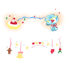 Load image into Gallery viewer, Christmas Children's Tattoo Stickers Cartoon Cute Snowflake Deer Inspiration Creative Makeup Face Stickers Party Props
