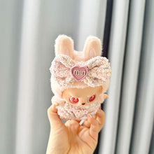 Load image into Gallery viewer, Doll Clothes Outfit Accessories For Labubu V2 V1 Plush Idol Doll's Clothing Pink Backpack Pant Girl Gift
