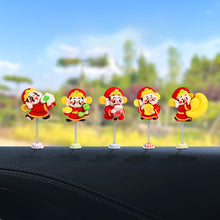 Load image into Gallery viewer, Car Rearview Mirror Decoration Center Console Resin Doll Ornament Small Cute Interior Accessories Bicycle Auto Ornament
