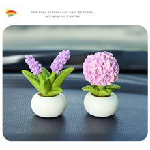 Load image into Gallery viewer, Beautiful Flowers For Car Dashboard Ornaments Gifts Car Center Console Decoration Sunflower Cactus Auto Interior Accessories
