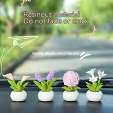 Load image into Gallery viewer, Beautiful Flowers For Car Dashboard Ornaments Gifts Car Center Console Decoration Sunflower Cactus Auto Interior Accessories
