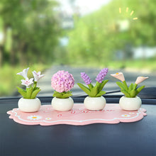 Load image into Gallery viewer, Beautiful Flowers For Car Dashboard Ornaments Gifts Car Center Console Decoration Sunflower Cactus Auto Interior Accessories
