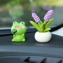 Load image into Gallery viewer, Beautiful Flowers For Car Dashboard Ornaments Gifts Car Center Console Decoration Sunflower Cactus Auto Interior Accessories
