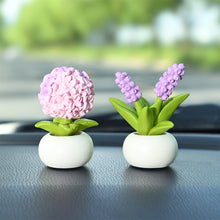 Load image into Gallery viewer, Beautiful Flowers For Car Dashboard Ornaments Gifts Car Center Console Decoration Sunflower Cactus Auto Interior Accessories
