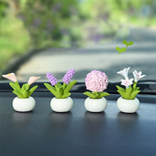 Load image into Gallery viewer, Beautiful Flowers For Car Dashboard Ornaments Gifts Car Center Console Decoration Sunflower Cactus Auto Interior Accessories
