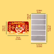 Load image into Gallery viewer, 2025 New Year Reward Scratch Card Film Coated Stickers Scratch Off Labels Snake Year DIY Children's Redemption Vouchers
