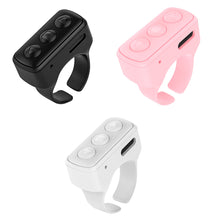 Load image into Gallery viewer, Wireless Scrolling Ring Remote Control Camera Shutter Seamless Video Record Controller Connectivity Controller For Phone Camera
