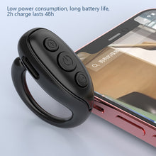Load image into Gallery viewer, Bluetooth 5.3 Wireless Fingerband Remote Control Portable Fingertip Selfie Controller Take Photos Video Like Turn Page Controller
