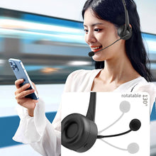 Load image into Gallery viewer, BT V5.3 Headset HiFi Headphones Head-mounted With Mic Wireless Truck Driver Hands-free Call Headset for Call Center Office
