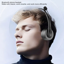Load image into Gallery viewer, BT V5.3 Headset HiFi Headphones Head-mounted With Mic Wireless Truck Driver Hands-free Call Headset for Call Center Office
