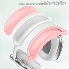 Load image into Gallery viewer, 2/4pcs Silicone Case Shockproof Ear Pad Ear Cups Headband TPU Clear Cover Ear Cushion Ear Muff Protector for AirPods Max
