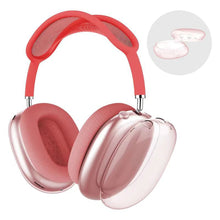 Load image into Gallery viewer, 2/4pcs Silicone Case Shockproof Ear Pad Ear Cups Headband TPU Clear Cover Ear Cushion Ear Muff Protector for AirPods Max

