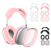 Load image into Gallery viewer, 2/4pcs Silicone Case Shockproof Ear Pad Ear Cups Headband TPU Clear Cover Ear Cushion Ear Muff Protector for AirPods Max
