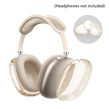 Load image into Gallery viewer, 2/4pcs Glitter Sparkle Protective Case Shockproof Ear Pad Clear Ear Cups Headband TPU Earphone Case Cover For Airpods Max Earphone

